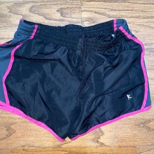 Medium black with pink outlining shorts